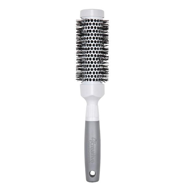 Creative Hair Brushes Triangle Ceramic & Ionic Technology CR50 PRO, Small 1.5" (CR50-PRO)