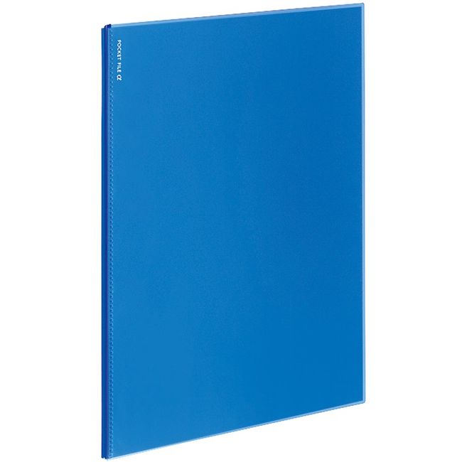 Kokuyo Ra-NF12B File, Pocket File, Novita α A4, 12 Pockets, Blue