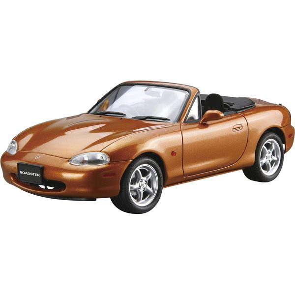 AOSHIMA 1/24 The Model Car Series No. 117, Mazda NB8C Roadster RS 1999 Plastic Model