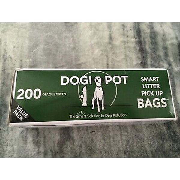 Dogi Pot  Disposable Pet Waste Bags 200 Bags New Open Box