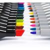 Sageware Art Pen with Double Sided Coloured Chisel and Pointed Tip for Drawing, Calligraphy, Drafting and Comics