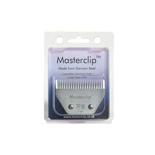 Masterclip 7FW 3mm Horse clipper blade - Available in coarse, medium, fine, superfine (A5 wide body blade)