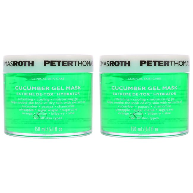 Peter Thomas Roth Cucumber Gel Masque 5 oz 2 Pack