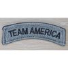 TEAM AMERICA ROCKER ARC TAB HOOK ACU DARK TACTICAL MORALE PATCH