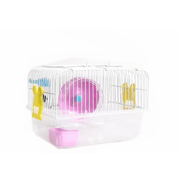 Small Paradise Hamster Cage - Pink / B