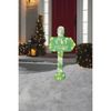 PRODUCTWORKS 30" 2D Pre-Lit LED Yard Sign Steel,Polyester,Plastic Elf
