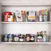  Refrigerator Organizing Bins Clear 12 Pack MultiUse Pantry Storage Bins Plastic