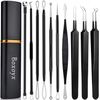 Pimple Popper  - Boxoyx 10 Pcs Blackhead Remover Comedone Extractor Kit