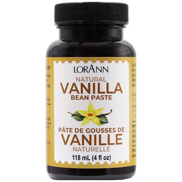 LorAnn Natural Vanilla Bean Paste, 4 ounce