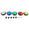 Domed LED Push Button Arcade Game Project 5 Colors - Red, 100mm