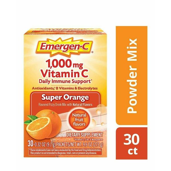 Emergen-c super orange 30 pack!!!