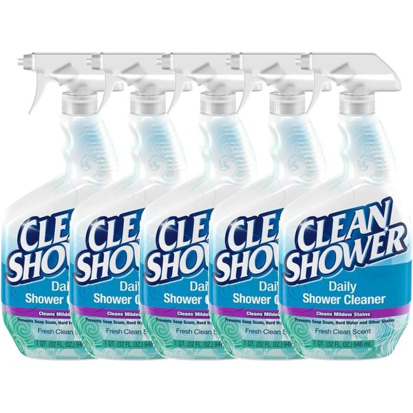 Clean Shower Daily Shower, 32 oz, 5 pk