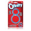 Screaming O Blue Ofinity Double Erection Cock Ring red and Clear