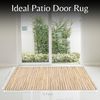Rug Area Rugs Cotton Linen 3x5 Ft Multicolour Chindi for Livingroom Bedroom Washable RagRug Reversible Farmhouse Kitchen RunnerRug Carpet Area Runner Mat for Hallway, Entryway