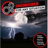 Bright Led Flashlight Tactical 2pk Pk Zoomable Pack Super Stuffer Stocking Lumen