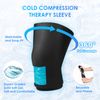 Comfitech Knee Ice Sleeve for Cooling Application, Flexible Cold Gel Pack Reusable, Extra Large