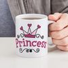 CafePress Princess Crown Mug 11 oz (325 ml) Ceramic Coffee Mug