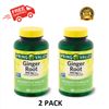 Spring Valley Ginger Root Capsules 550 mg 100-Count, Pack of 2