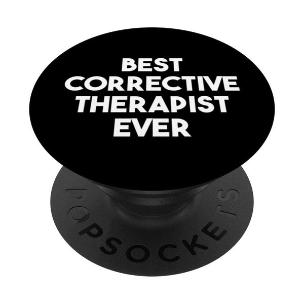 Best Corrective Therapeut Ever PopSockets mit austauschbarem PopGrip