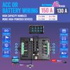 MICTUNING LED Touch Switch Panel 8 Gang Car Marine Boat Power Button Control Box