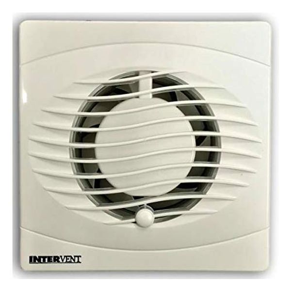 Intervent BVF100H Axial Extractor Fan 100mm / 4 Inch (Humidistat/Timer Model)