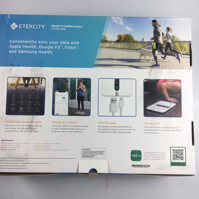 Etekcity Smart Fitness Scale w/ Bonus Item 