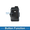 A ABSOPRO Power Window Switch for Buick GL8 Firstland No.9044304 Window Control Switch ABS Black Rear Left Right Side