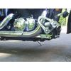 Honda Shadow ACE 750 8" FORWARD CONTROLS EXTENSIONS KIT Powder Coated Black peg 
