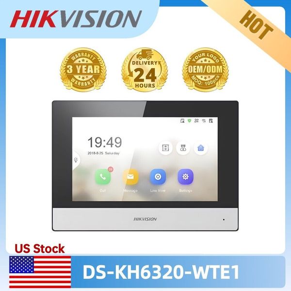 Hikvision DS-KH6320-WTE1 Home Touch Screen Standard wifi Video Intercom Station