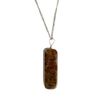 VIE Orgonite Reiki Pendant, 3.5cm (Tiger's Eye)