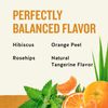 Celestial Seasonings Tangerine Orange Zinger Herbal Tea, Caffeine Free, 20 Tea Bags Box, (Pack of 6)