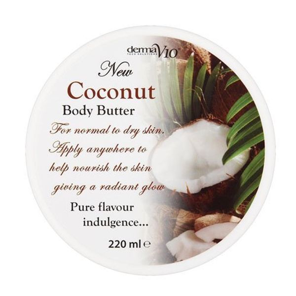 Derma V10 COCONUT Body Butter 220ml