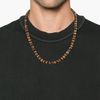 GAVU Men's Crystal Necklaces, Tigers Eye