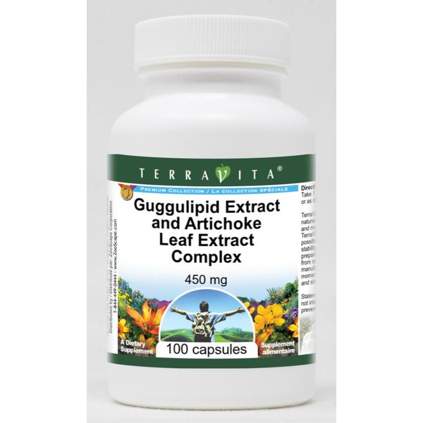 Guggulipid Extract and Artichoke Leaf Extract Complex - 450 mg (100 Capsules, ZIN: 511108) - 3 Pack