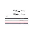 Shimano Polymer Coated Brake Cable Set - Red