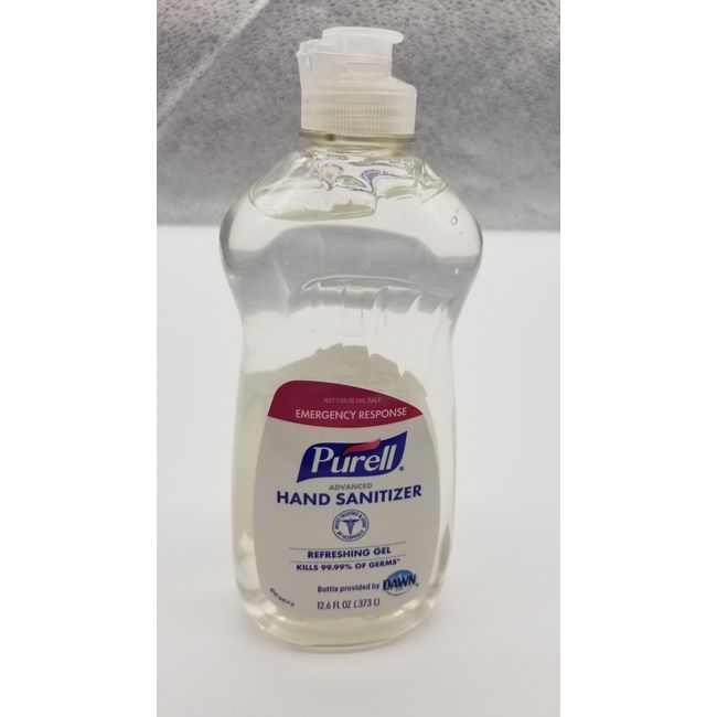 Purell Advanced Hand Sanitizer 12.6oz Gel Flip Top Bottle 9747-12-S, qty 1