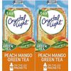 Crystal Light Peach Mango Green Tea Drink Mix 10 ct (2 Packs)