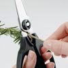OXO Good Grips Kitchen & Herb Stainless Steel Scissors, Silver/Black