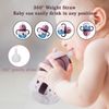 nohlerlife Sippy Cups Weighted Straw Replacement Set, Includes 2 Replacement V-Type Straw with Weight, 1 Cleaning Brush