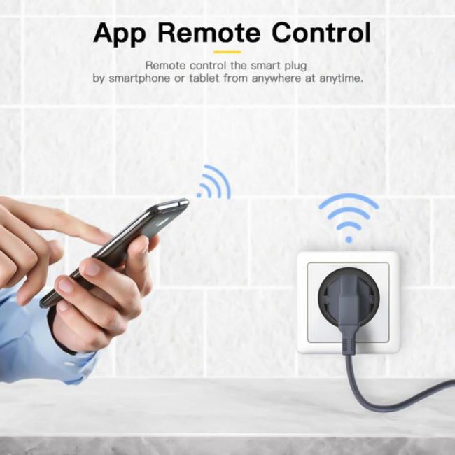 Dropship WiFi Smart Plug Outlet Wireless Smart Socket APP Remote