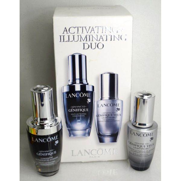 LANCOME ACTIVATING & ILLUMINATING DUO ADVANCED GENIFIQUE BOXED