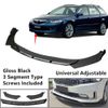 Fit For Mazda 6 2003-2008 Front Bumper Lip Spoiler Universal 3 Segment Type