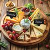 HIC Kitchen Slate Cheese Marker Set, Natural Slate, 7-Piece Set