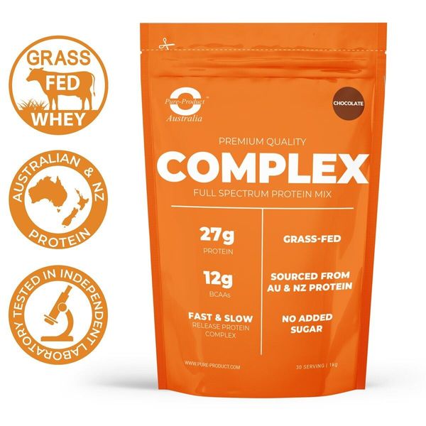 8KG Pure Complete Whey Protein Blend WPI/WPC/Casein Powder -  CHOCOLATE