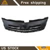 Front Upper Grille Grill Black Chrome For 2013 14-2017 Chevrolet Traverse LS LT