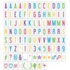 Colour Letter Pack 100 Assorted LettersSuitable for A4 Light Box
