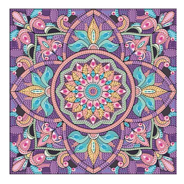 DCIDBEI DIY Diamond Painting Strass Special Mandala 30x30cm Kreatives Malset Erwachsene Mandala Malen nach Zahlen Erwachsene Mandala Mosaik Bastelset Erwachsene Mandla Sticken Set