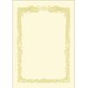 Awards Paper Taka Seal OA Compatible Horizontal Writing Cream, A4, 10 Sheets