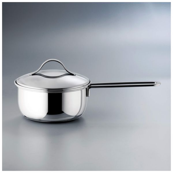 Barazzoni Pan Stainless Steel Serving ∅ 16 X H8 X X30 with Lid Sauce Pan Dolce Vita 267610016 