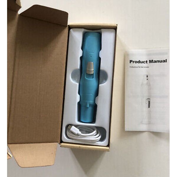 Electric Dog Nail Grinder Pet Trimmer USB Charge